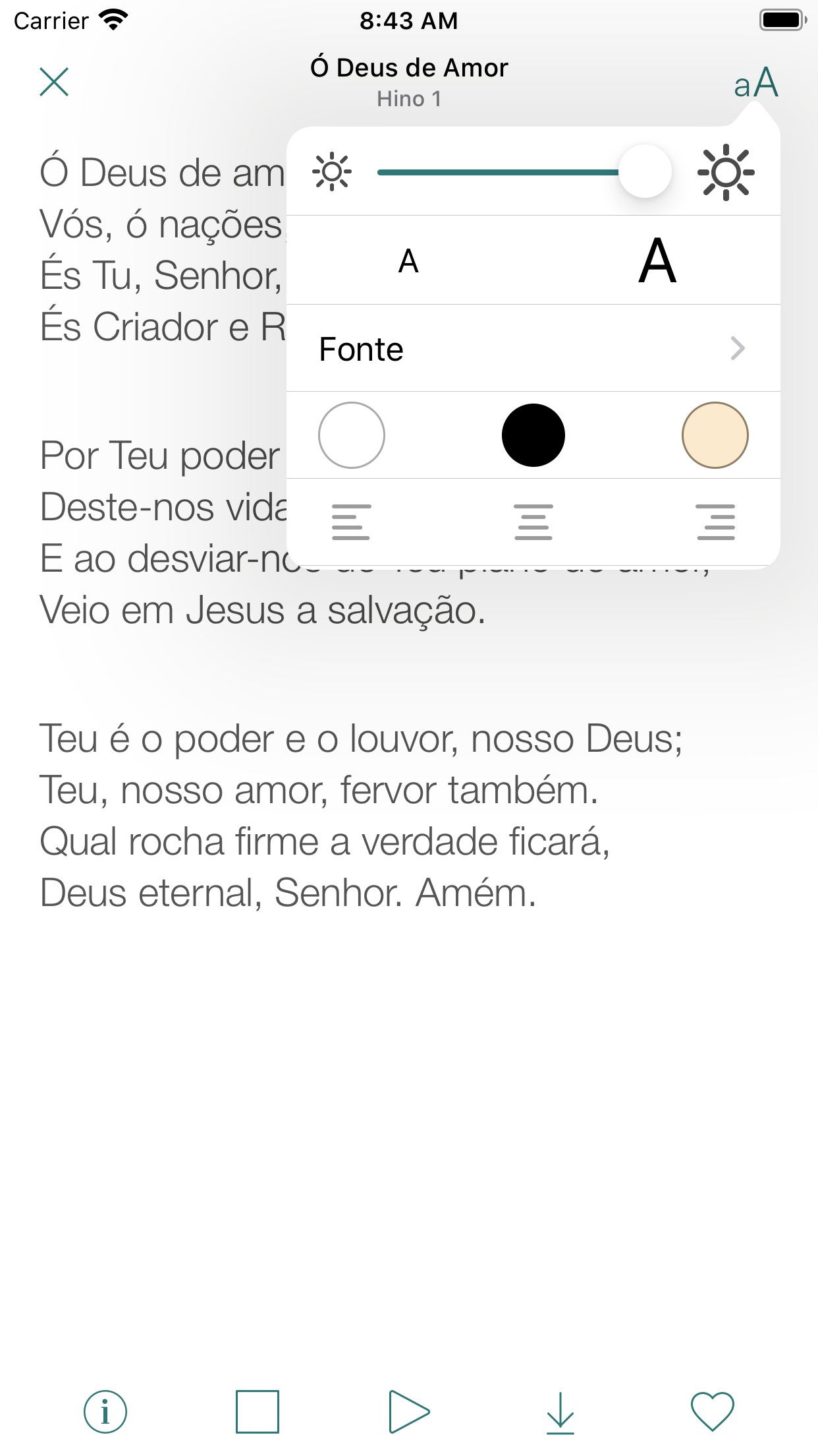 Screenshot 2 of Hinário Adventista do 7º Dia