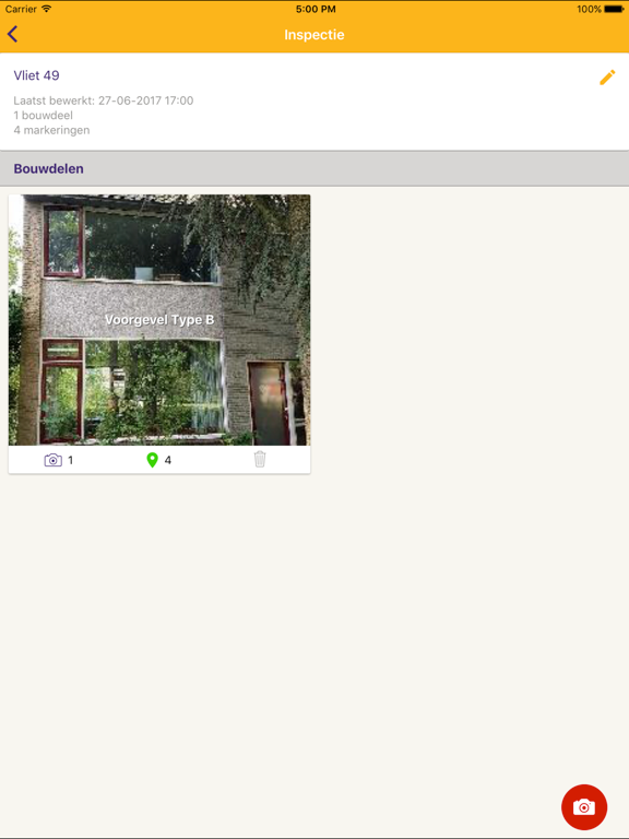 Screenshot #5 pour Inspectieapp Renovatieplanner