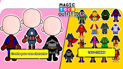 Outfits Ideas :Magic toca Screenshot
