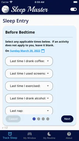 Game screenshot Sleep Master hack