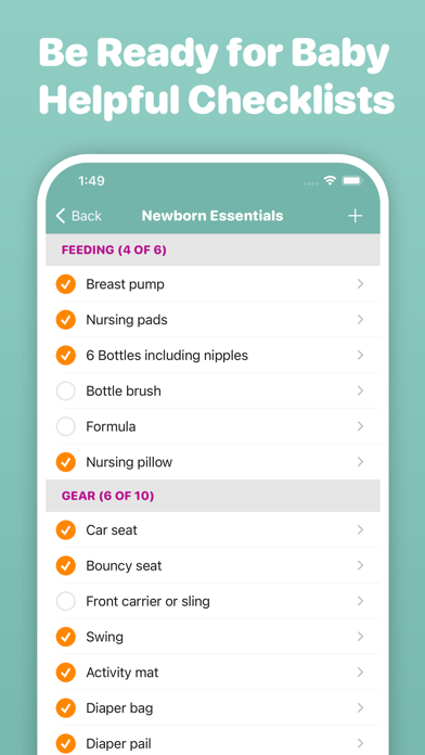 Pregnancy Tracker • Screenshot