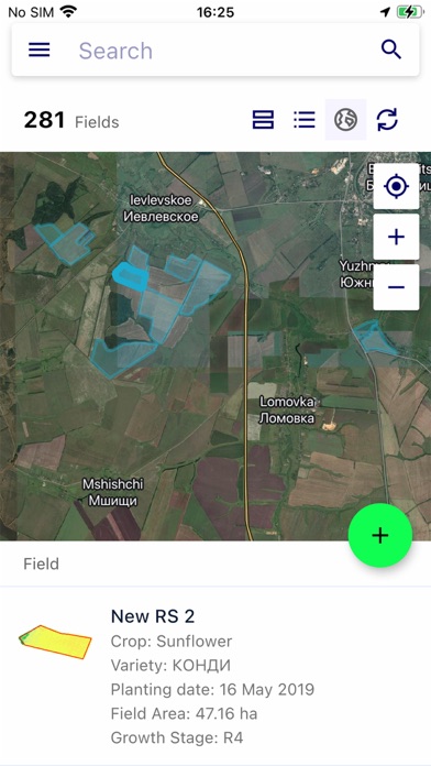 Agronomy Platform Screenshot