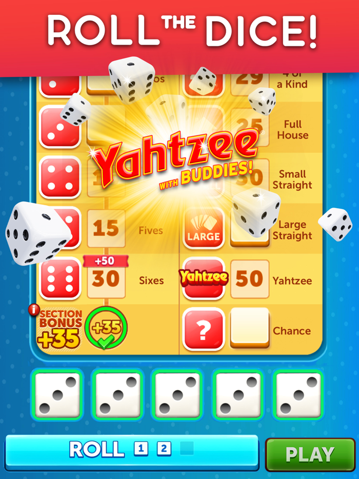 Yahtzee® with Buddies Dice