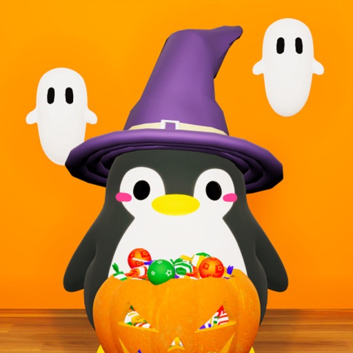 脱出ゲーム ペンギンくんとおばけのハロウィンパーティーのアプリアイコン