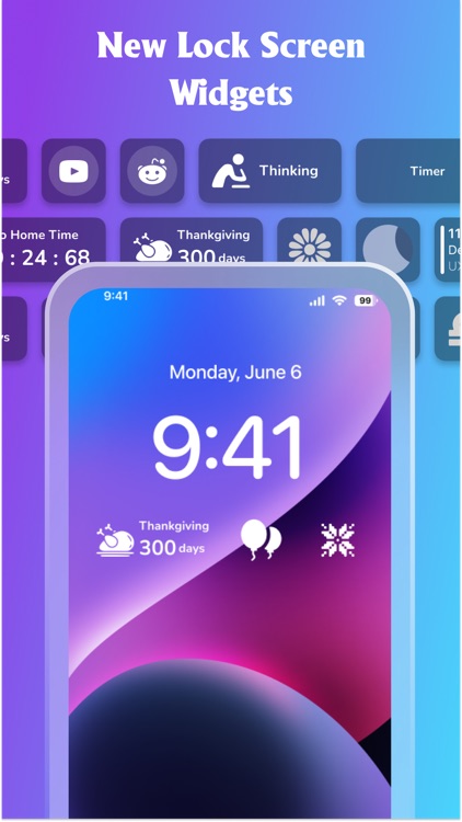 Widgets OS 14 - Color Widgets