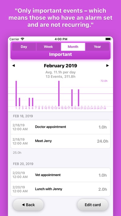 Timeview - Calendar Statisticsのおすすめ画像2