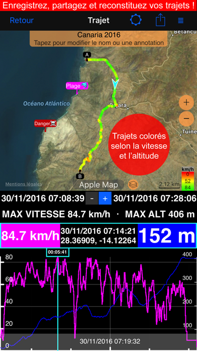 Screenshot #2 pour Boussole 55 – Kit GPS + carte.