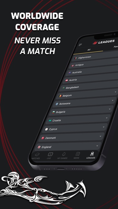 Planet Cricket - Live Score Screenshot