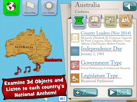 Screenshot #5 pour Geography & Nations by Popar