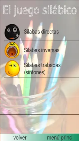 Game screenshot El juego silabico LITE apk