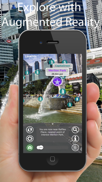 Singapore Looksee AR Screenshot