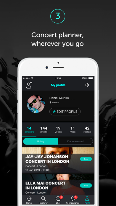 Wegow: Concerts & Festivals Screenshot