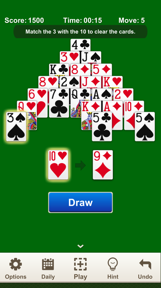 #2. Solitaire Pyramid - Card Game (iOS) Podle: 勇 雷