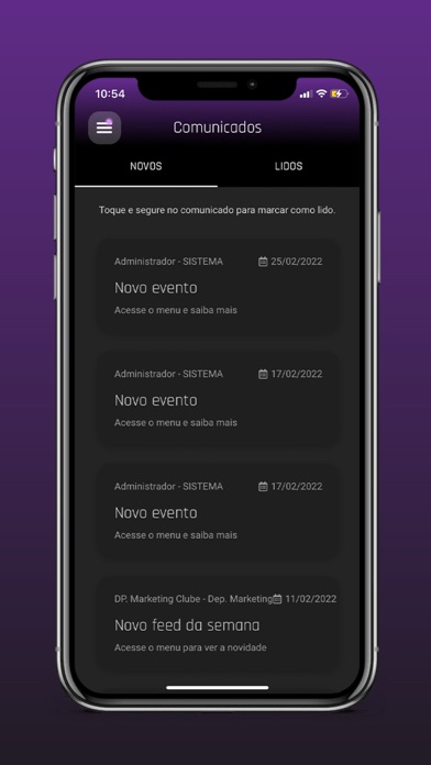 Comunique App Screenshot