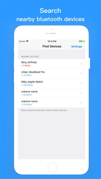 Find My Device-Find Bluetooth Screenshot