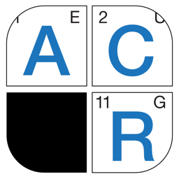 Ícone do app Acrostic Crossword Puzzles
