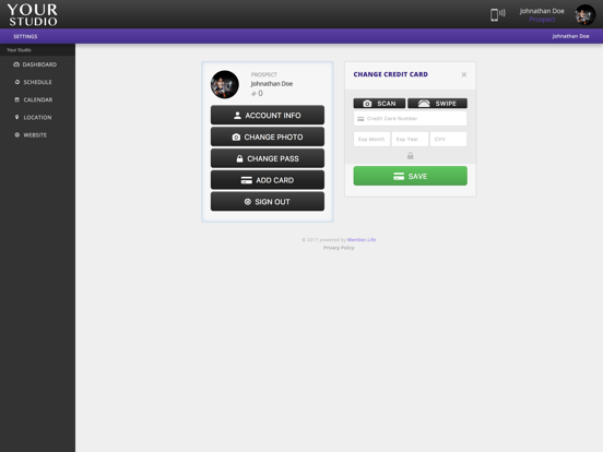 Member.Life iPad screenshot