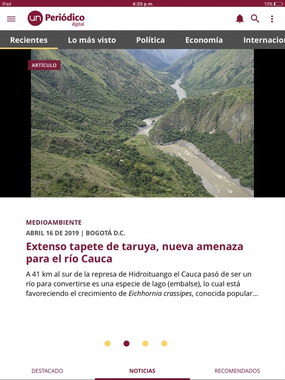 Screenshot #6 pour Periodico UNAL