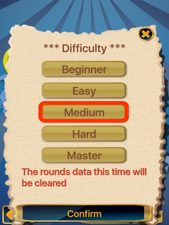 Sudoku - The Way of Kings iPad screenshot