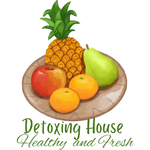 Detoxing house icon