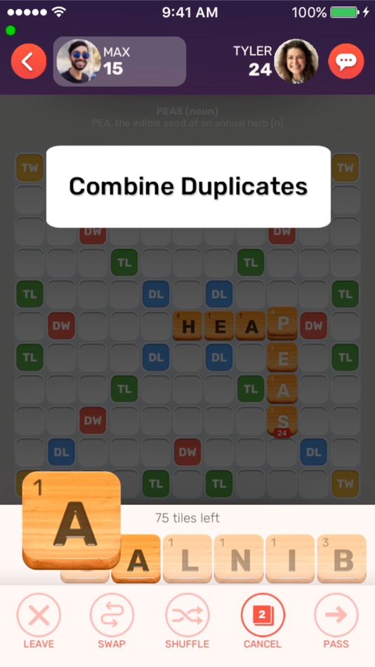 #4. Words On Words! (iOS) By: Lauren Wood