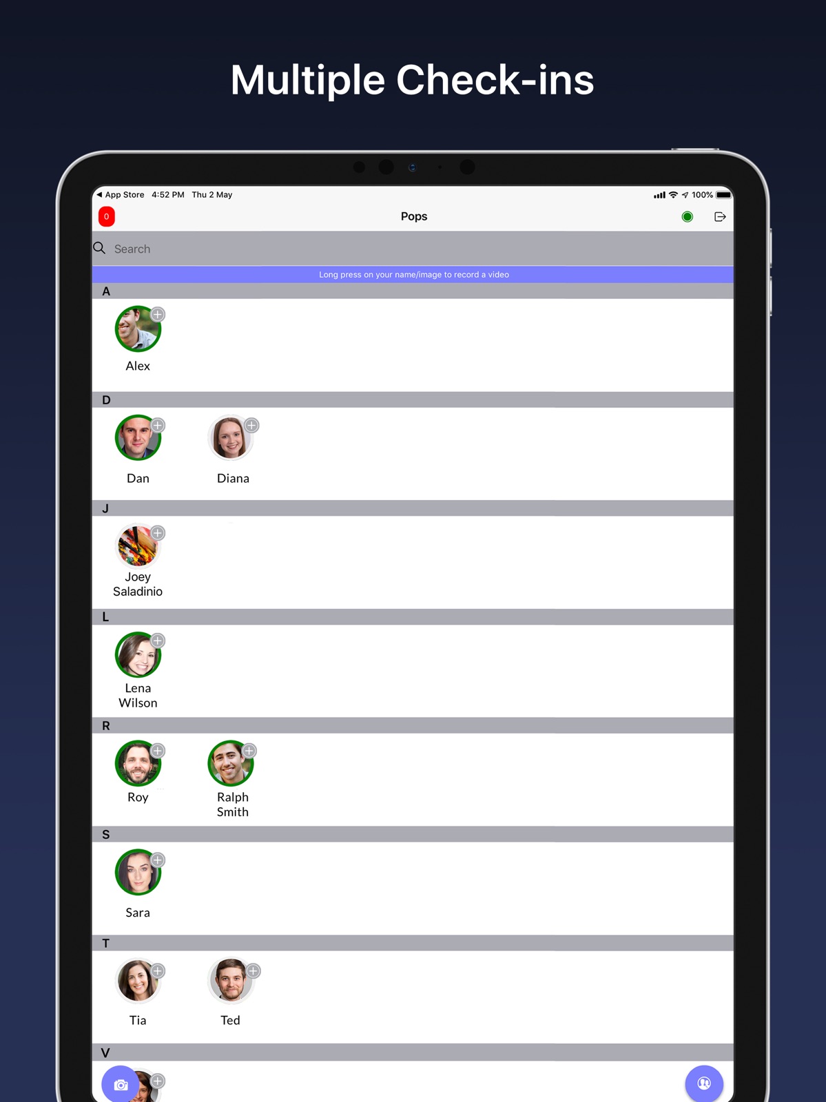 POPS Logger ipad screenshot 3