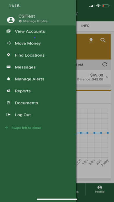 Oak View National Bank Screenshot