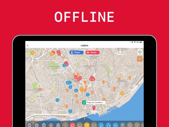 Lisbon Travel Guide Offline iPad screenshot 4 - Travel app
