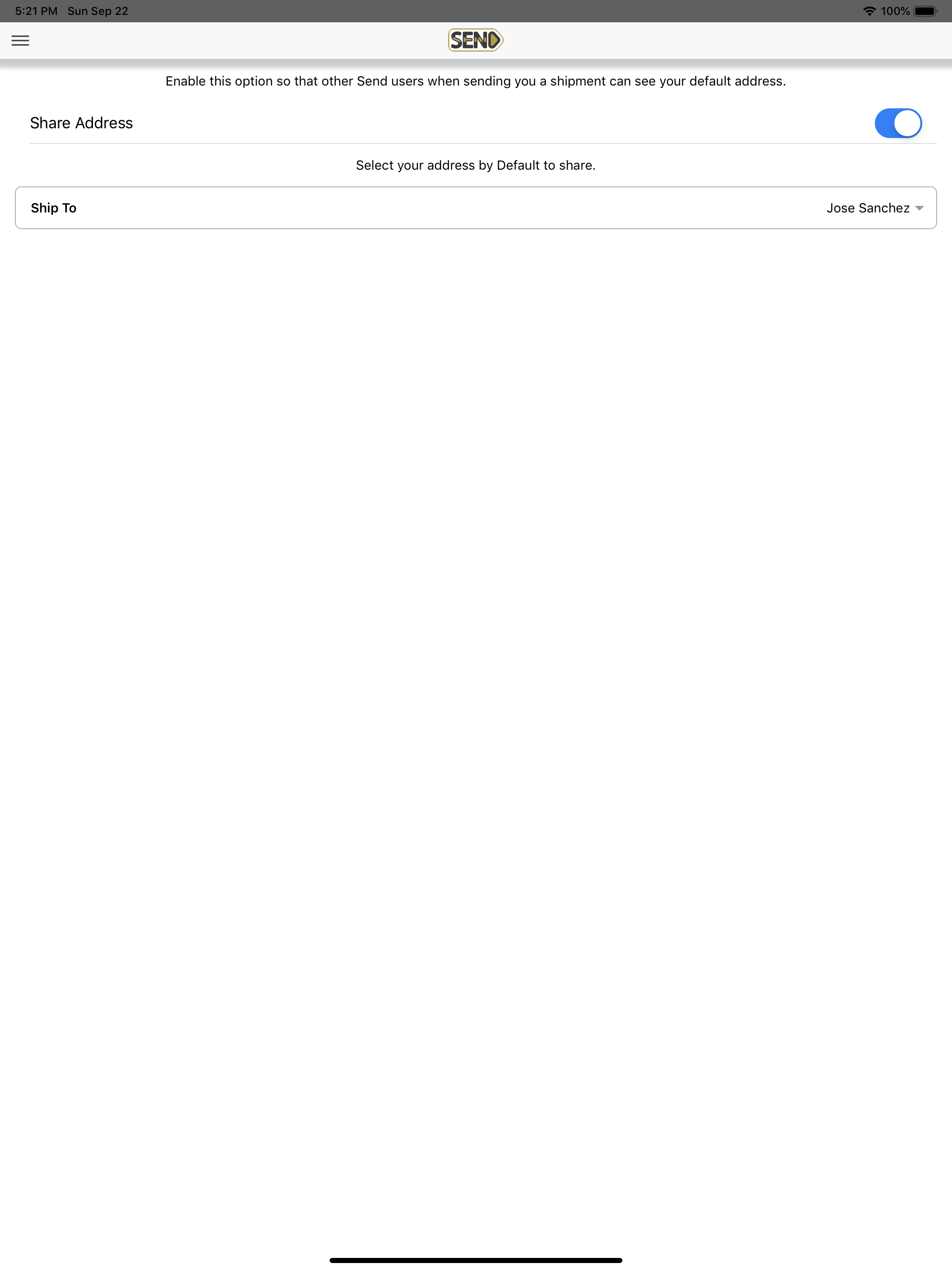 Send screenshot 8