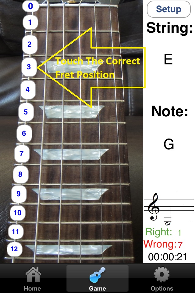 Electric Guitar Fret Addict screenshot 2