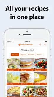 recipe keeper iphone screenshot 1