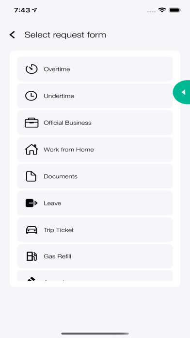Pocket HR App Screenshot