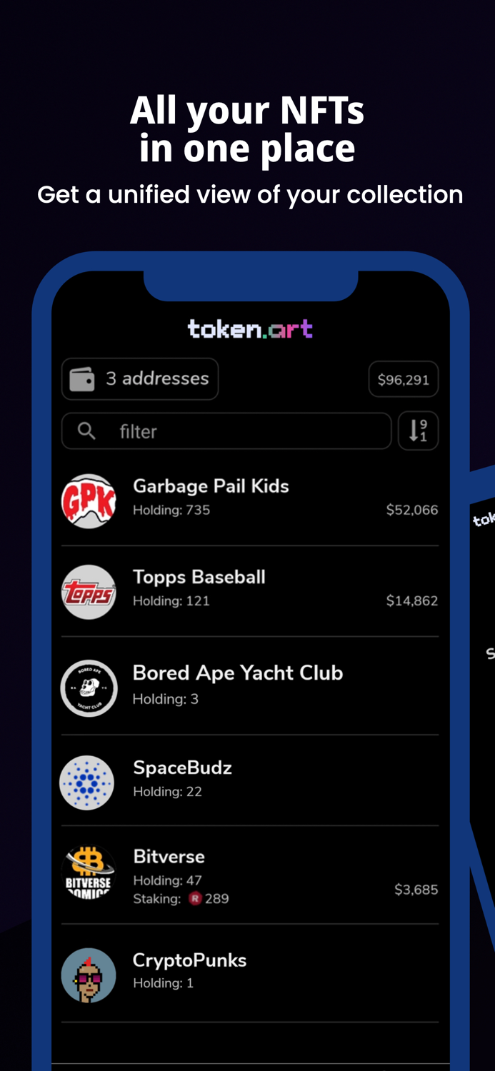 token.art NFT Wallet Viewer