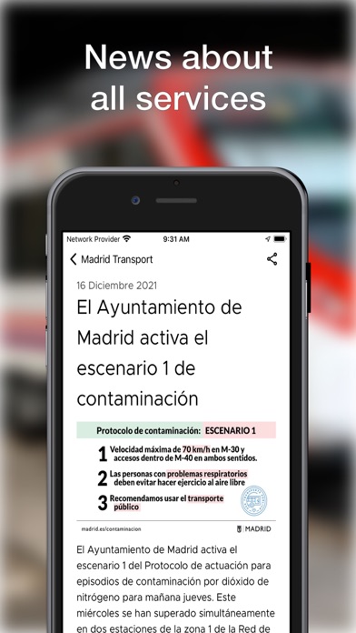 Madrid Transport - TTP Screenshot