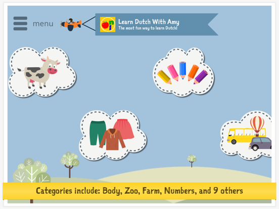 Learn Dutch With Amy for Kids iPad screenshot 10 - Education app