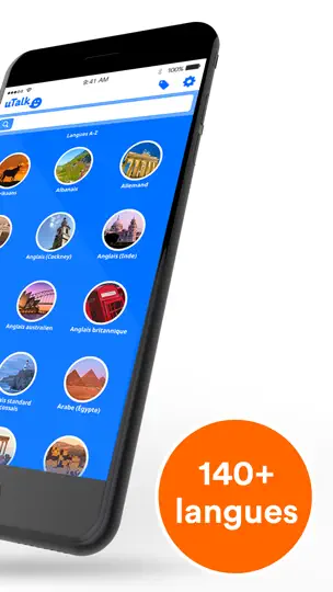 Capture d'écran de UTalk - Apprenez 150+ Langues sur iPhone 2