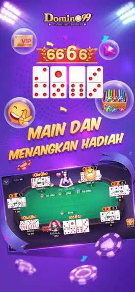 Game screenshot Domino QQ:Domino99-Slots apk