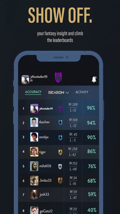 Legion Sports Screenshot