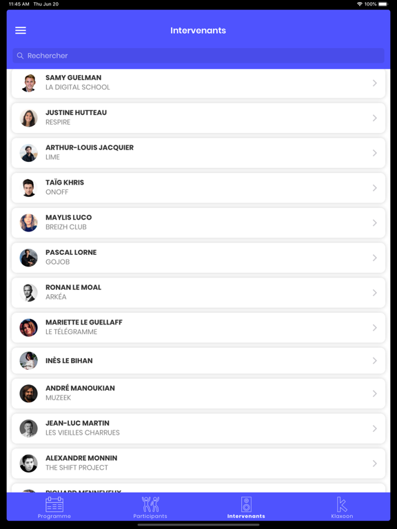 Screenshot #5 pour West Web Festival 2022