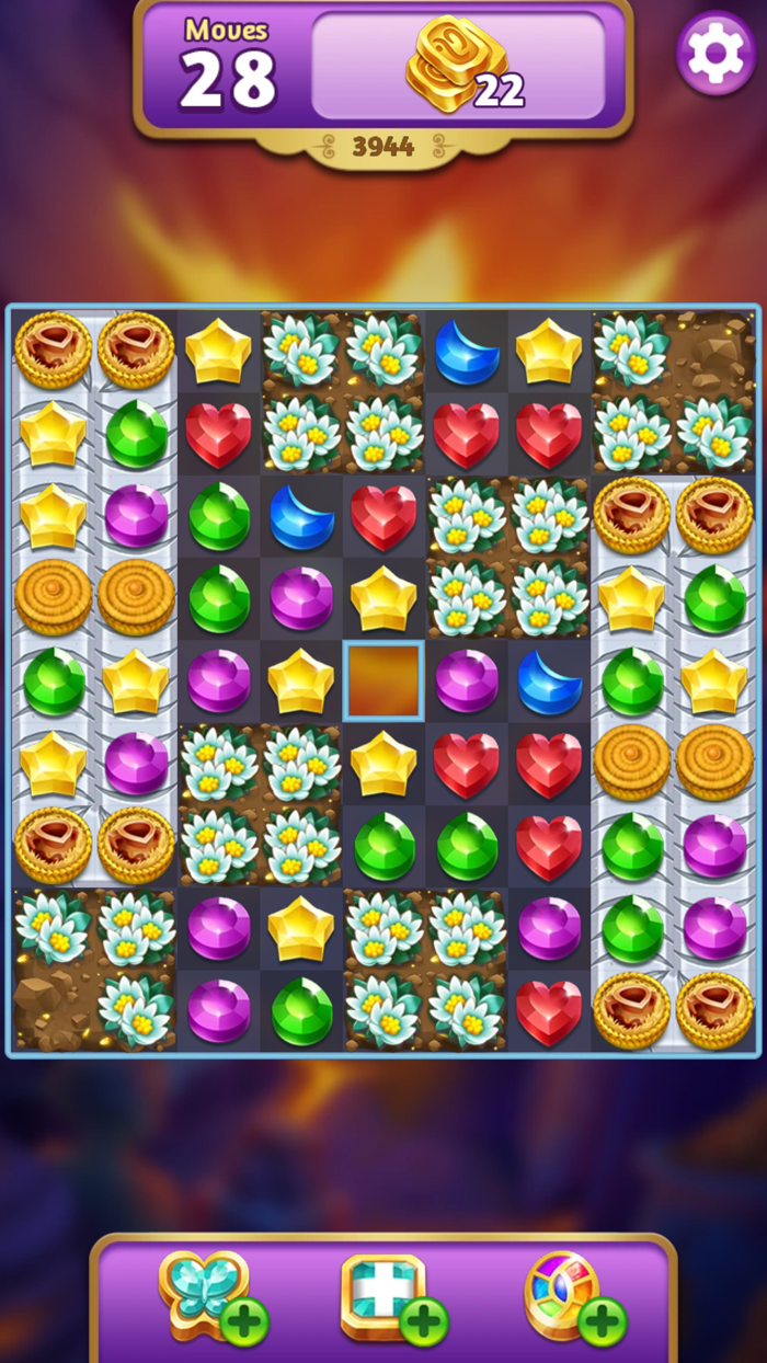 Genies and Gems Puzzle and Quests