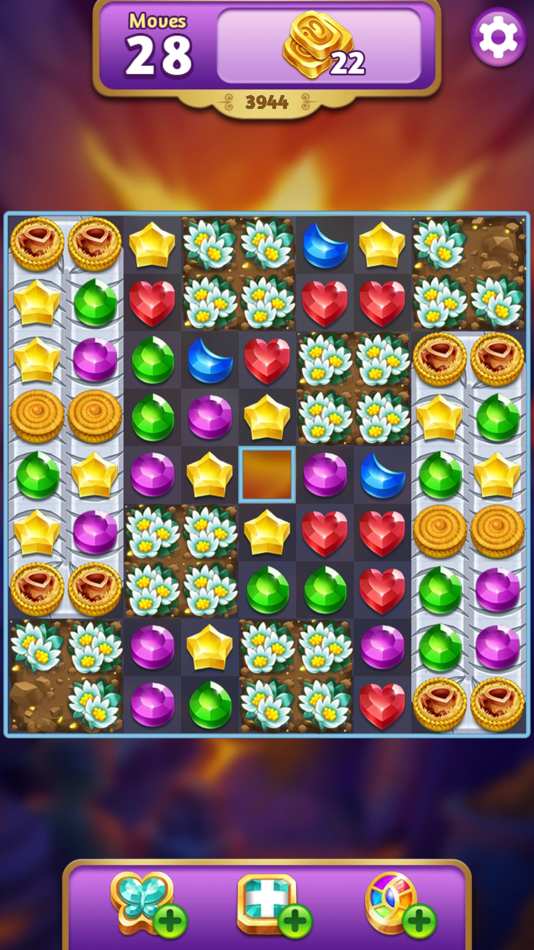 #7. Genies & Gems: Puzzle & Quests (iOS) 来自: Jam City, Inc.