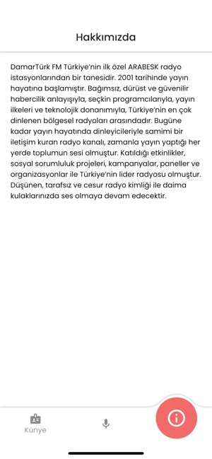 DamarTürk Fm - Resmi en App Store