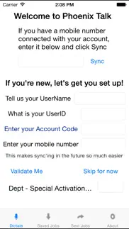 phoenix talk iphone screenshot 1