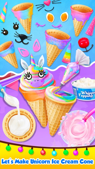 Unicorn Ice Cream Screenshot