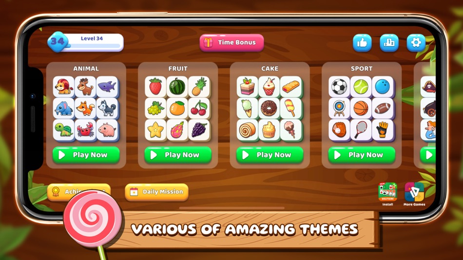 #4. Tile Connect: Onet Matching (iOS) 由: iDream Game Studio