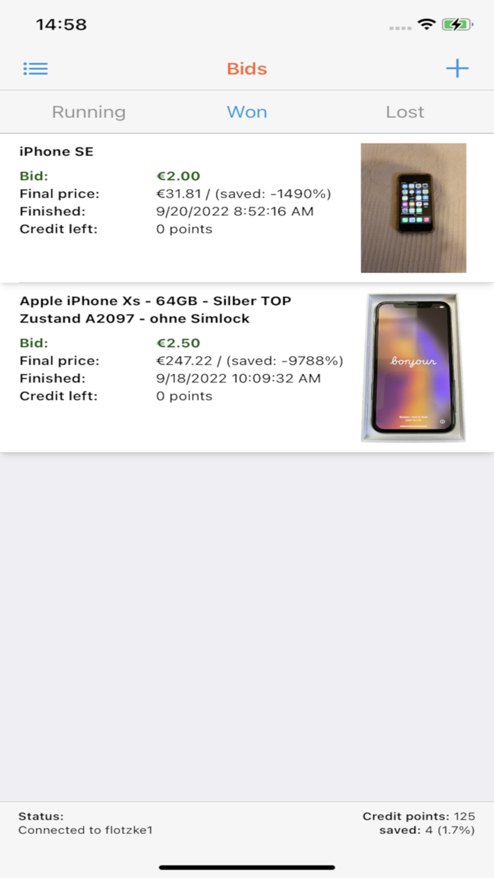 Sniper for ebay bid auctions