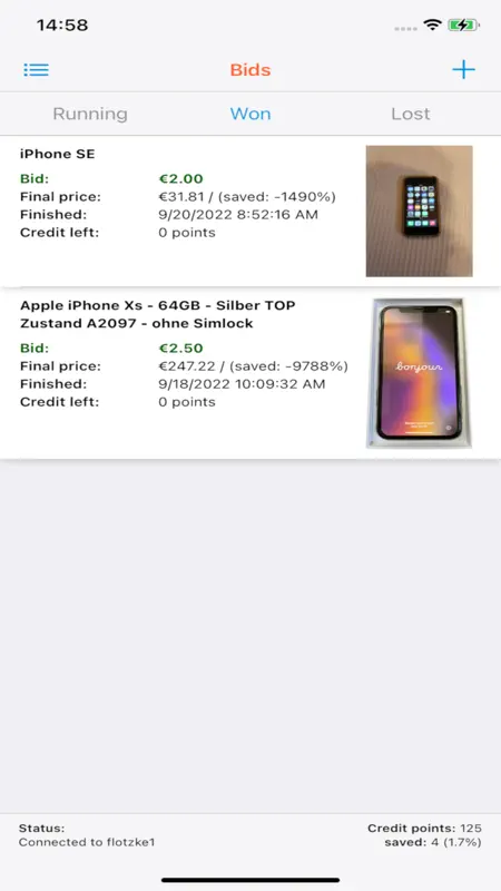 Sniper for ebay bid auctions screenshot 6 of 9