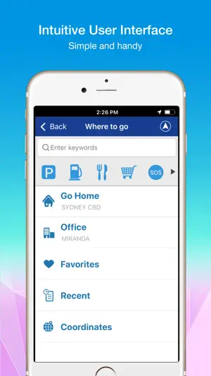 Polnav mobile Navigation screenshot 3