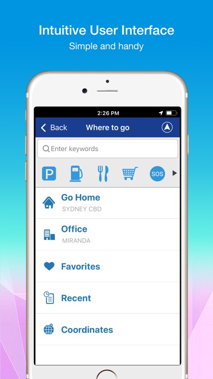 Polnav mobile Navigation