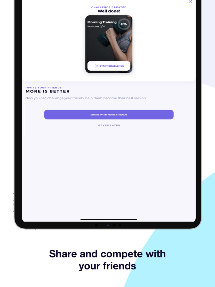 Workouts and Fitness Challenge